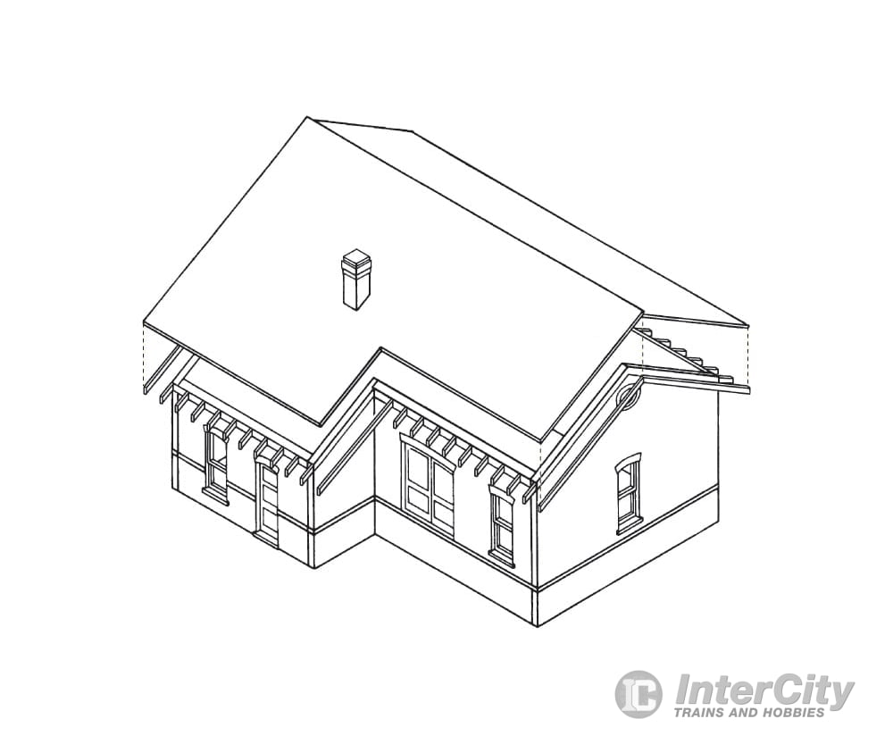 Design Preservation Models 10700 Freight Depot Ho Scale Structures