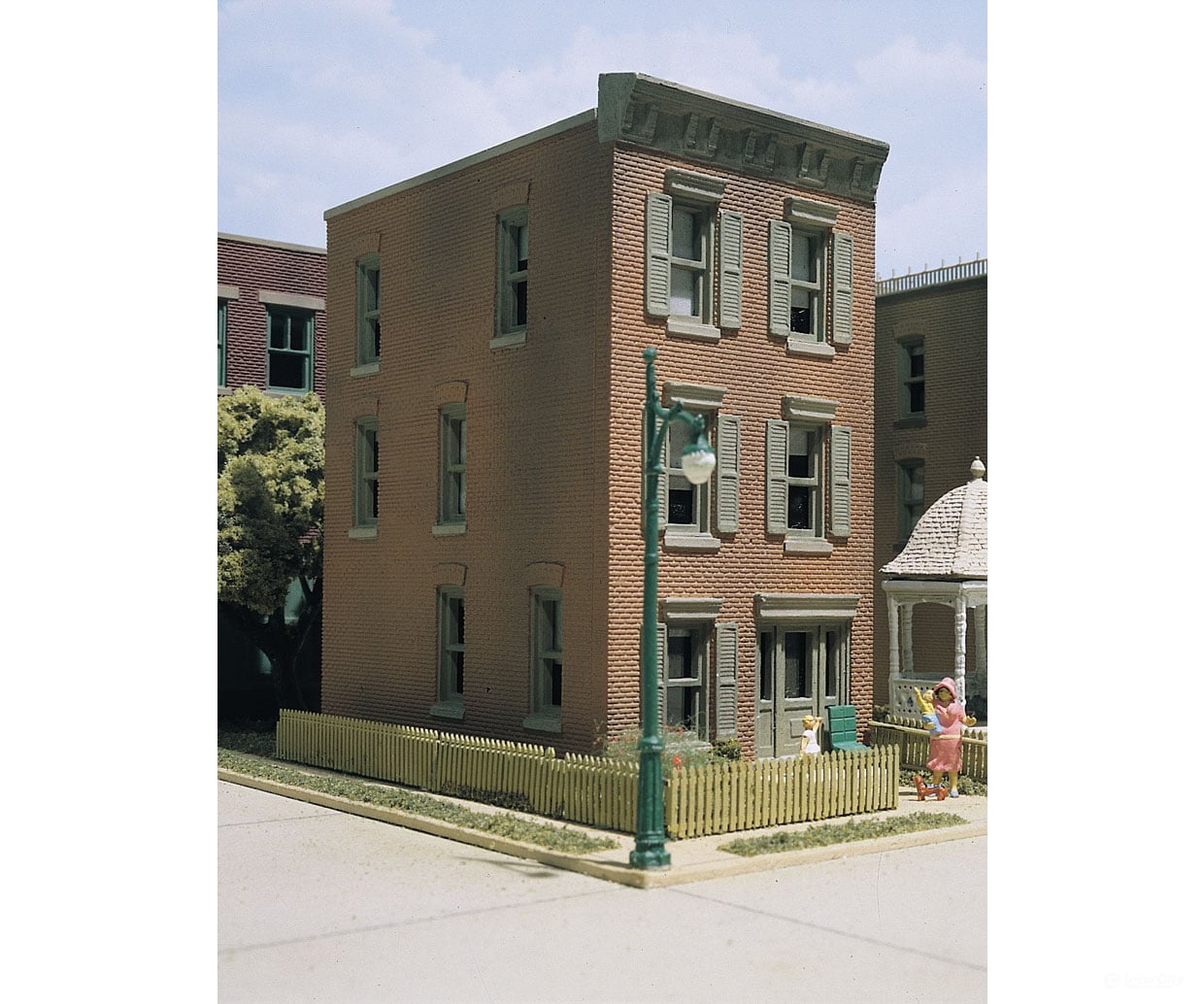 Design Preservation Models 11100 Townhouse #3 Ho Scale Structures