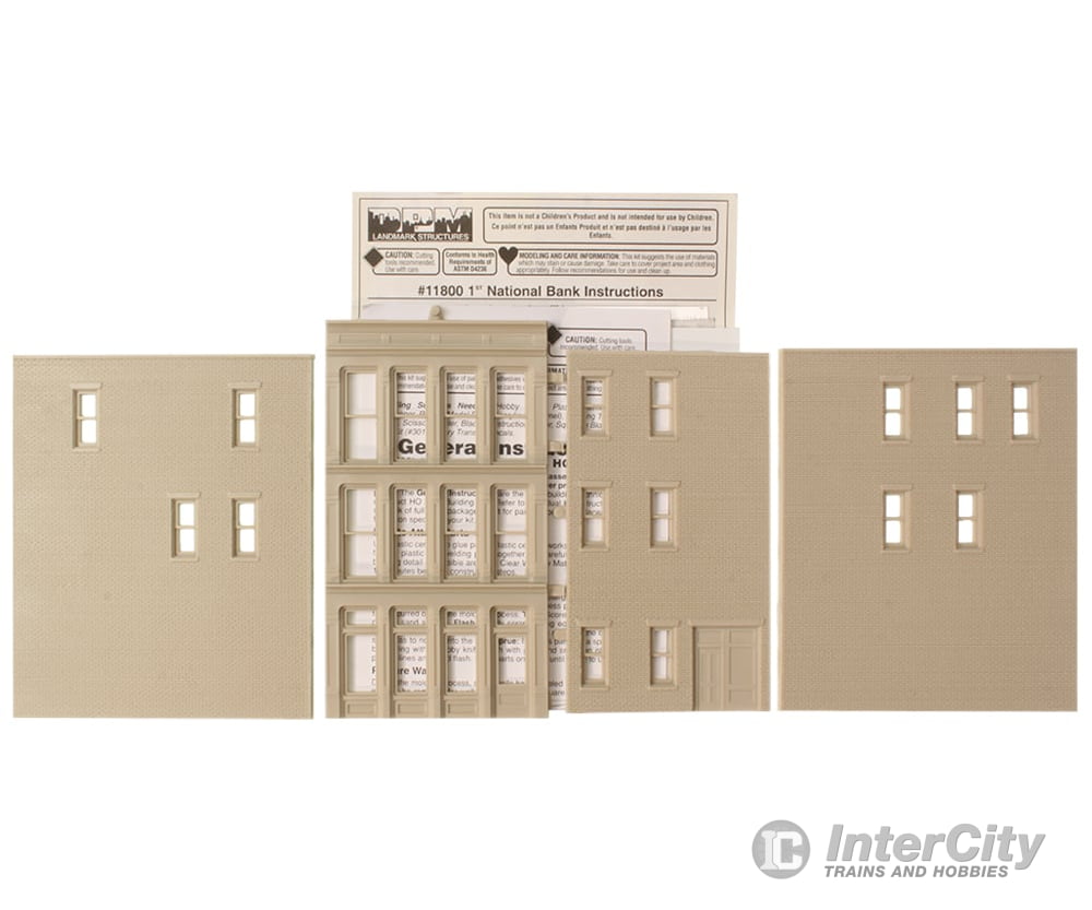 Design Preservation Models 11800 1St National Bank - Ho Scale Structures