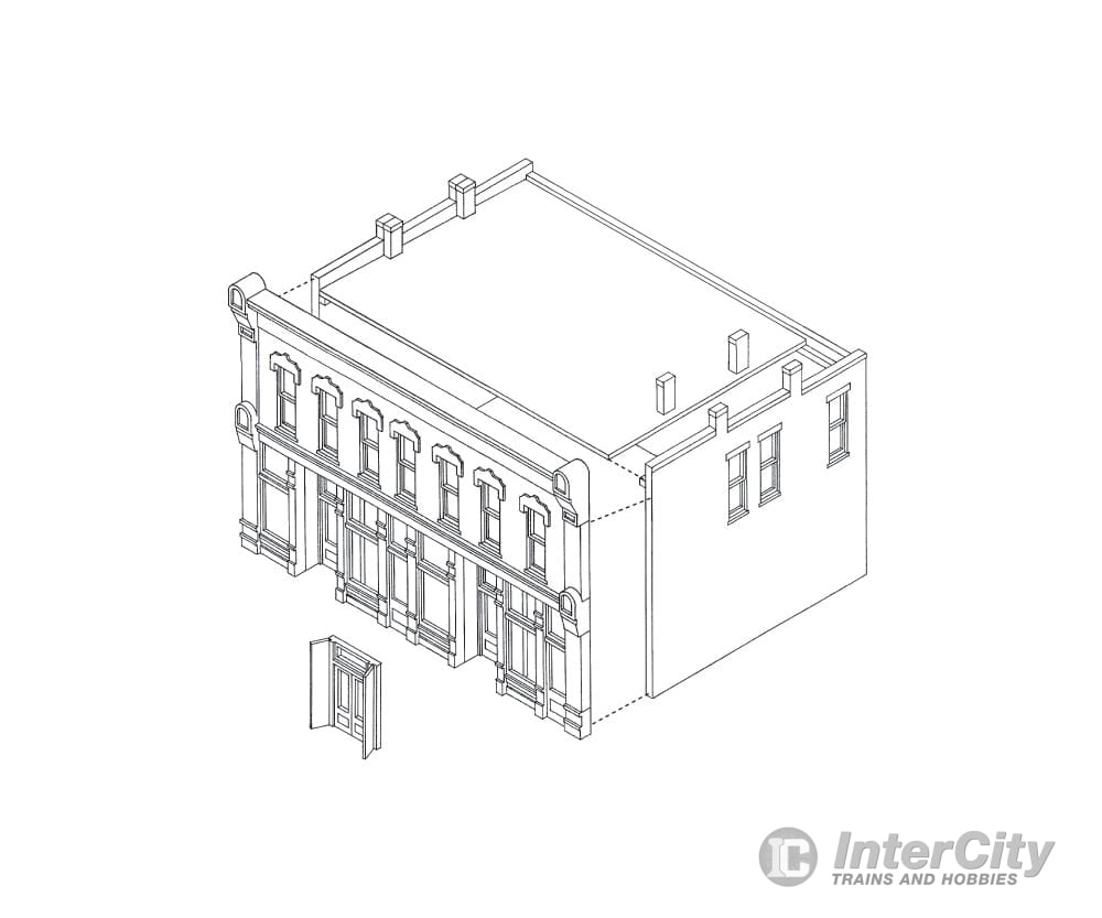 Design Preservation Models 12000 Front Sreet Building - Ho Scale Structures