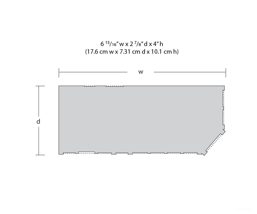 Design Preservation Models 12100 Seymour Block Ho Scale Structures