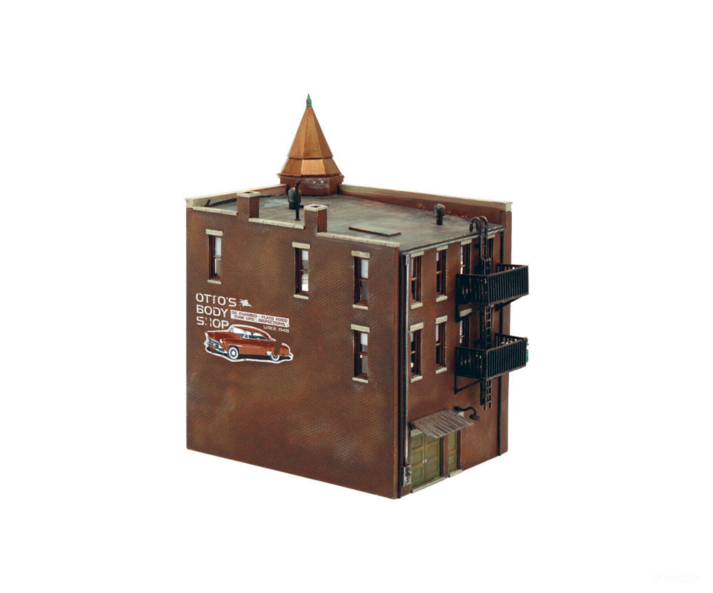 Design Preservation Models 12800 Corner Departmen Store - Ho Scale Structures