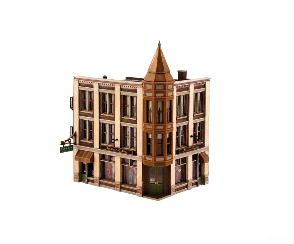 Design Preservation Models 12800 Corner Departmen Store - Ho Scale Structures