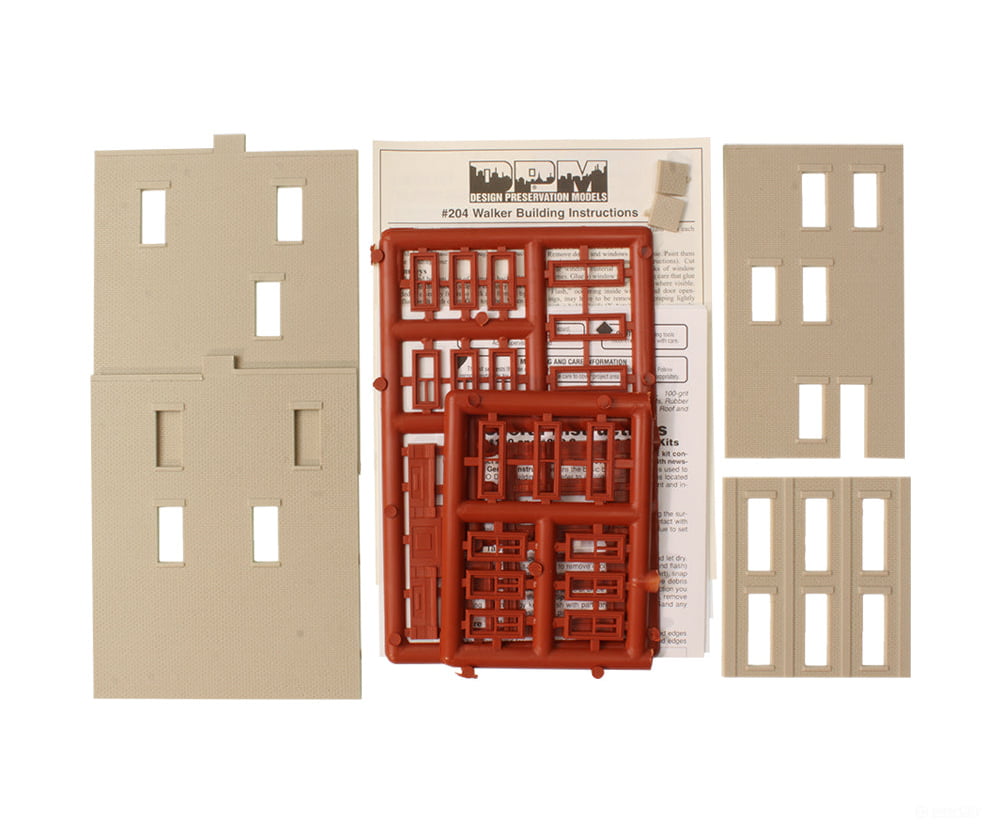 Design Preservation Models 20400 Walker Building Ho Scale Structures