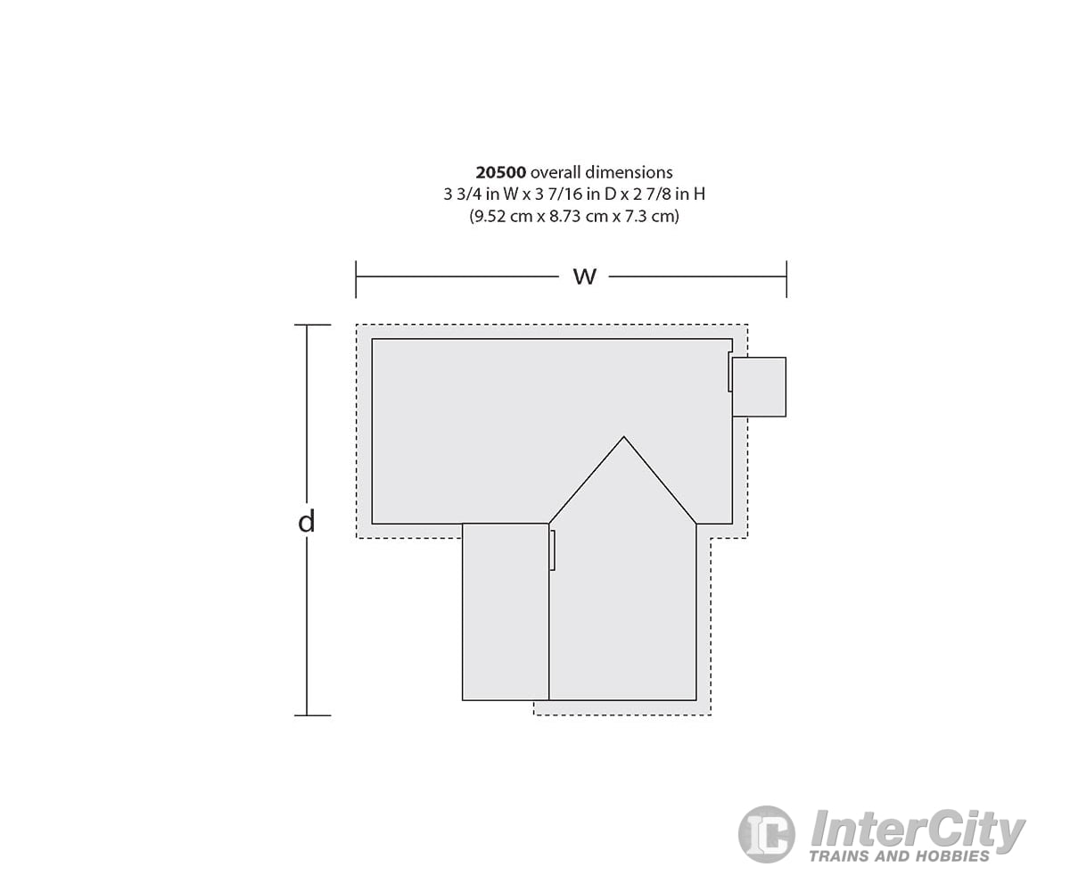 Design Preservation Models 20500 Victorian Cottage - Ho Scale Structures