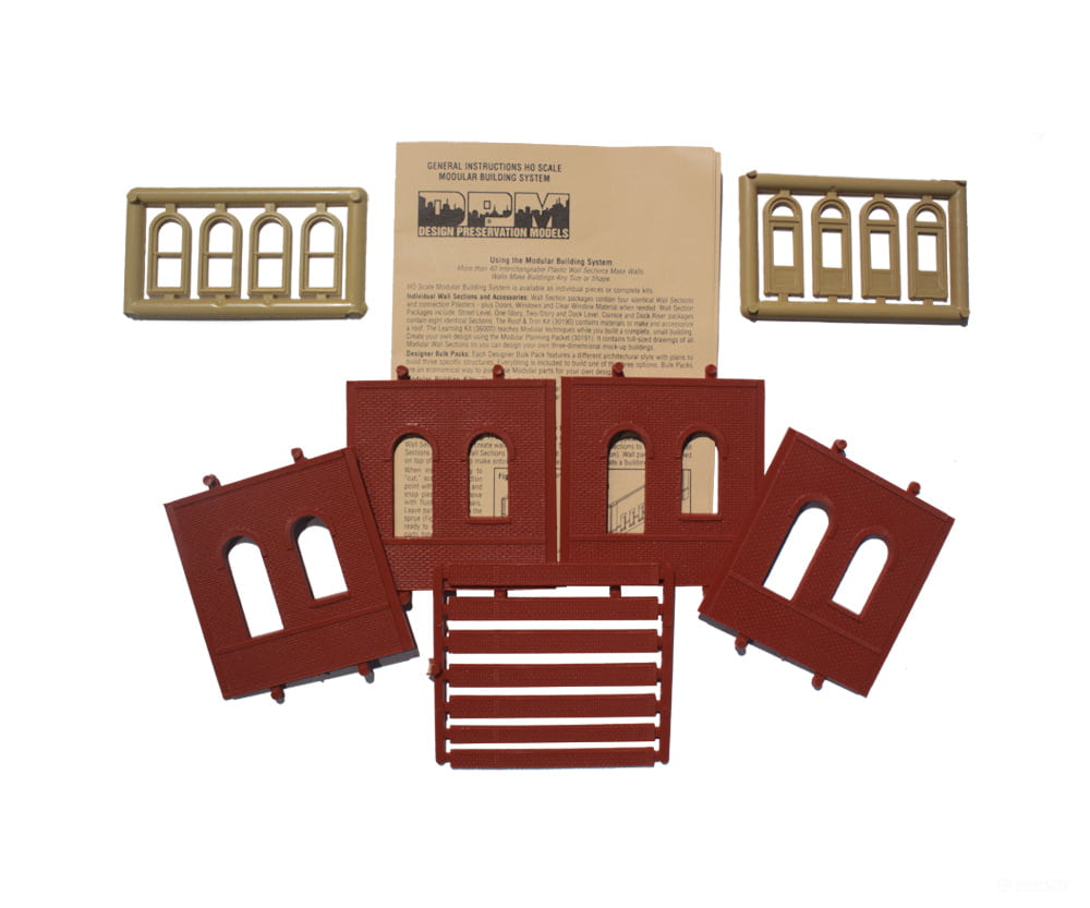 Design Preservation Models 30105 Dock Level Arched Entry Door Ho Scale Structures
