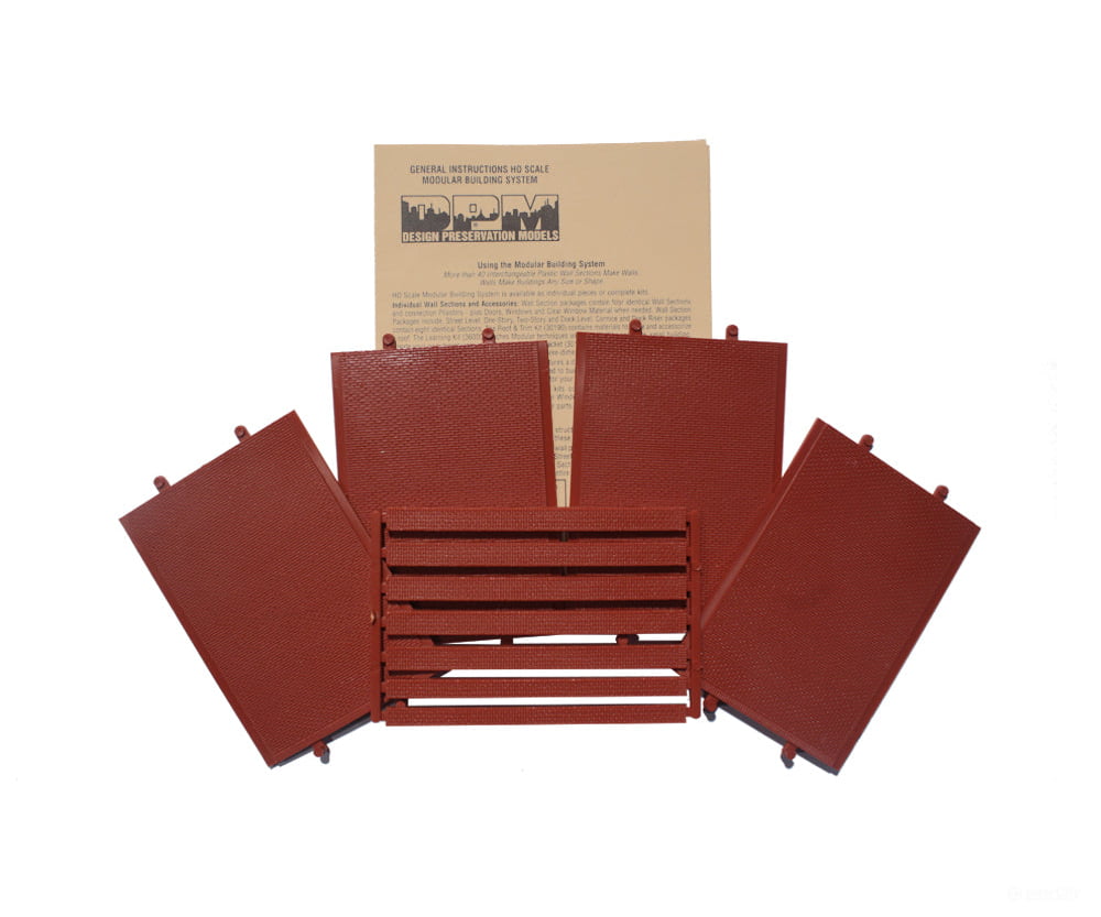 Design Preservation Models 30111 2Nd Story Blank Wall Ho Scale Structures