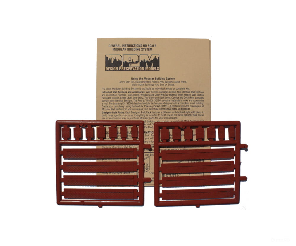 Design Preservation Models 30117 Cornice Plain 8Pcs Ho Scale Structures