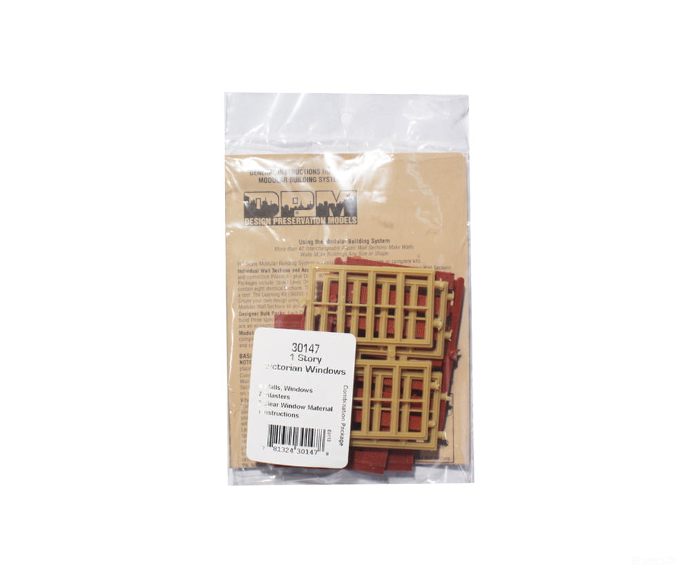 Design Preservation Models 30147 1St Story Victorian Window Ho Scale Structures