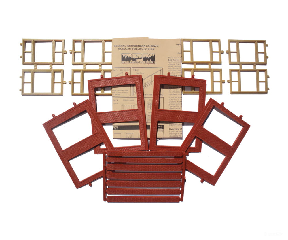 Design Preservation Models 30164 2Nd Story 20Th Century Window Ho Scale Structures