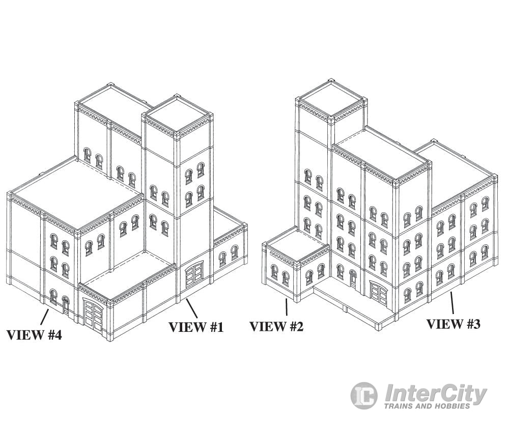 Design Preservation Models 35500 Tera Surplus Window Warehouse Ho Scale Structures