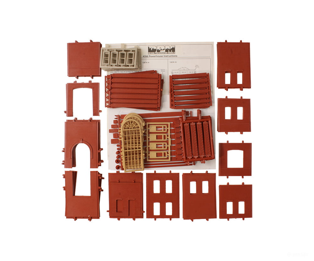 Design Preservation Models 35600 The Powerhouse Ho Scale Structures