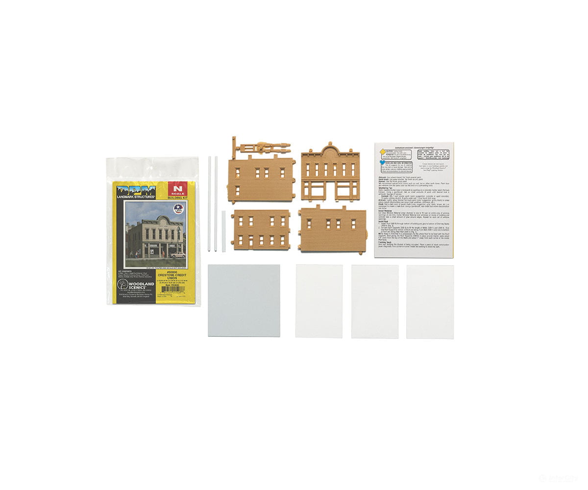 Design Preservation Models 50800 Crestone Credit Union N Scale Structures