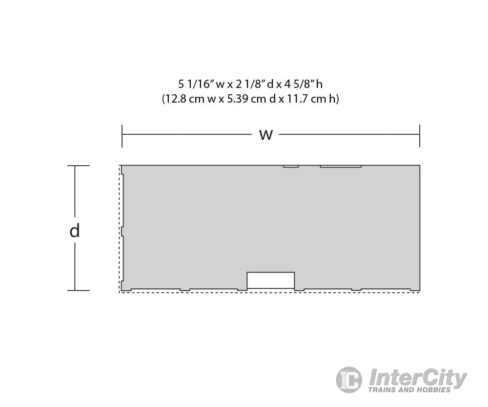 Design Preservation Models 50900 Hilltowne Hotel N Scale Structures