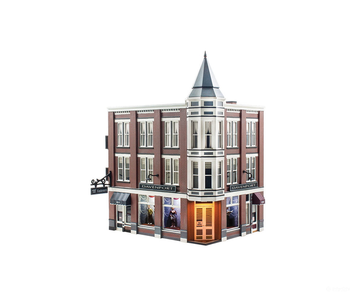 Design Preservation Models 5847 Davenport Department Store (Lit) O Scale Structures