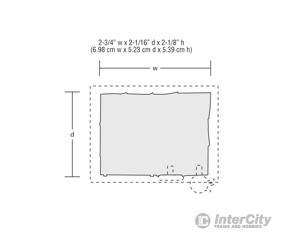 Design Preservation Models 5856 Tin Shack O Scale Structures