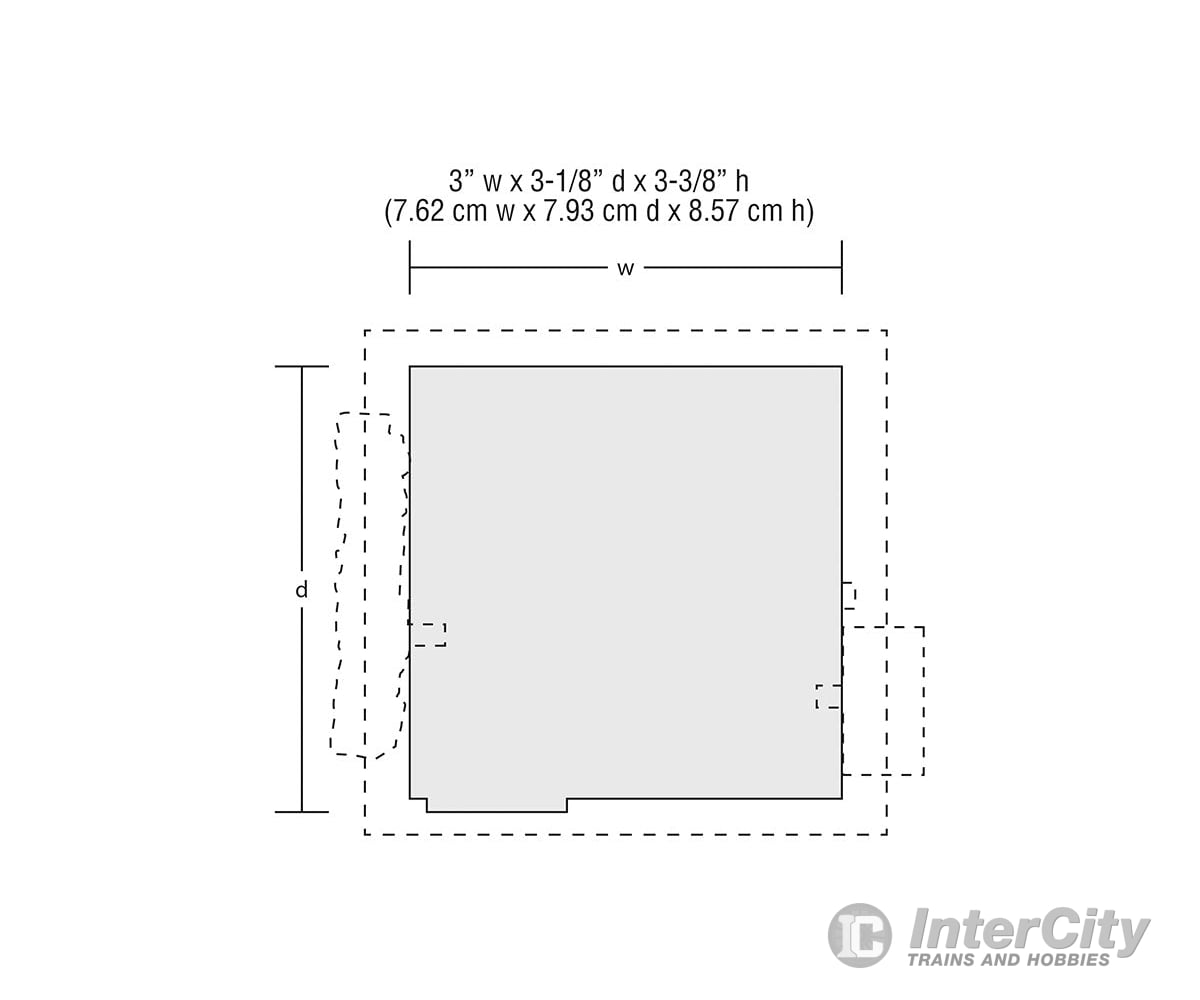 Design Preservation Models 5857 Work Shed O Scale Structures