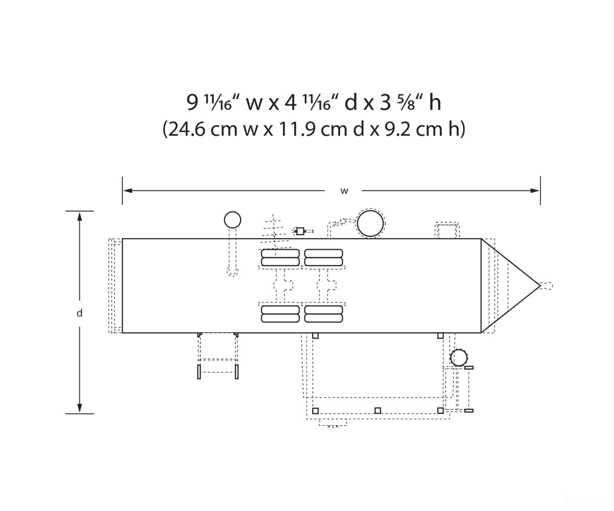 Design Preservation Models 5861 Grillin’ & Chillin’ Trailer (Lit) O Scale Structures