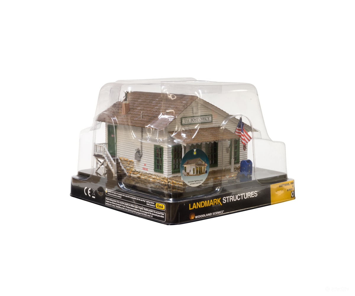 Design Preservation Models 5864 Letters Parcels & Post (Lit) O Scale Structures