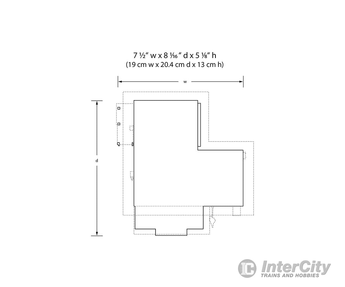 Design Preservation Models 5864 Letters Parcels & Post (Lit) O Scale Structures