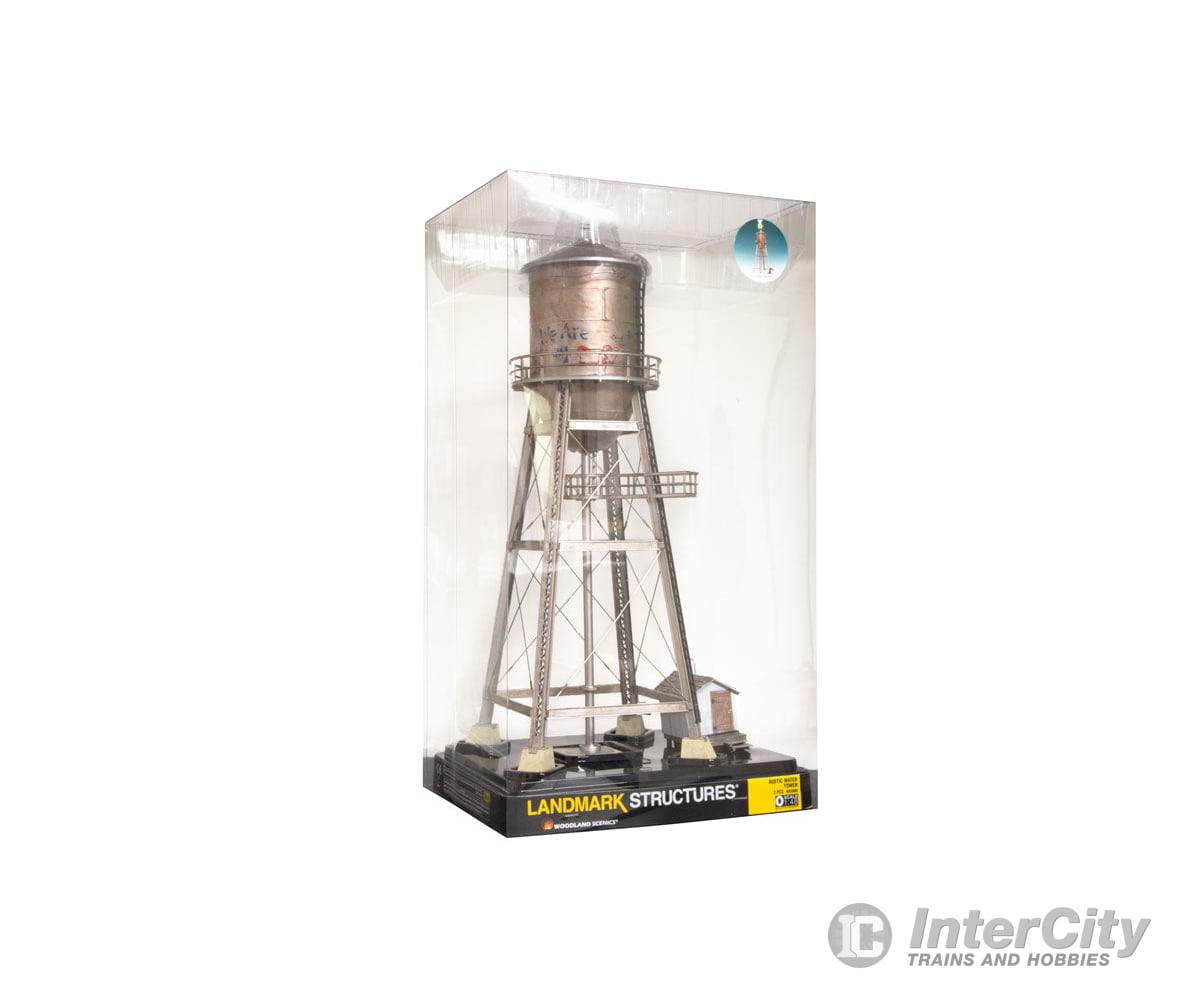 Design Preservation Models 5866 Rustic Water Tower (Lit) O Scale Structures