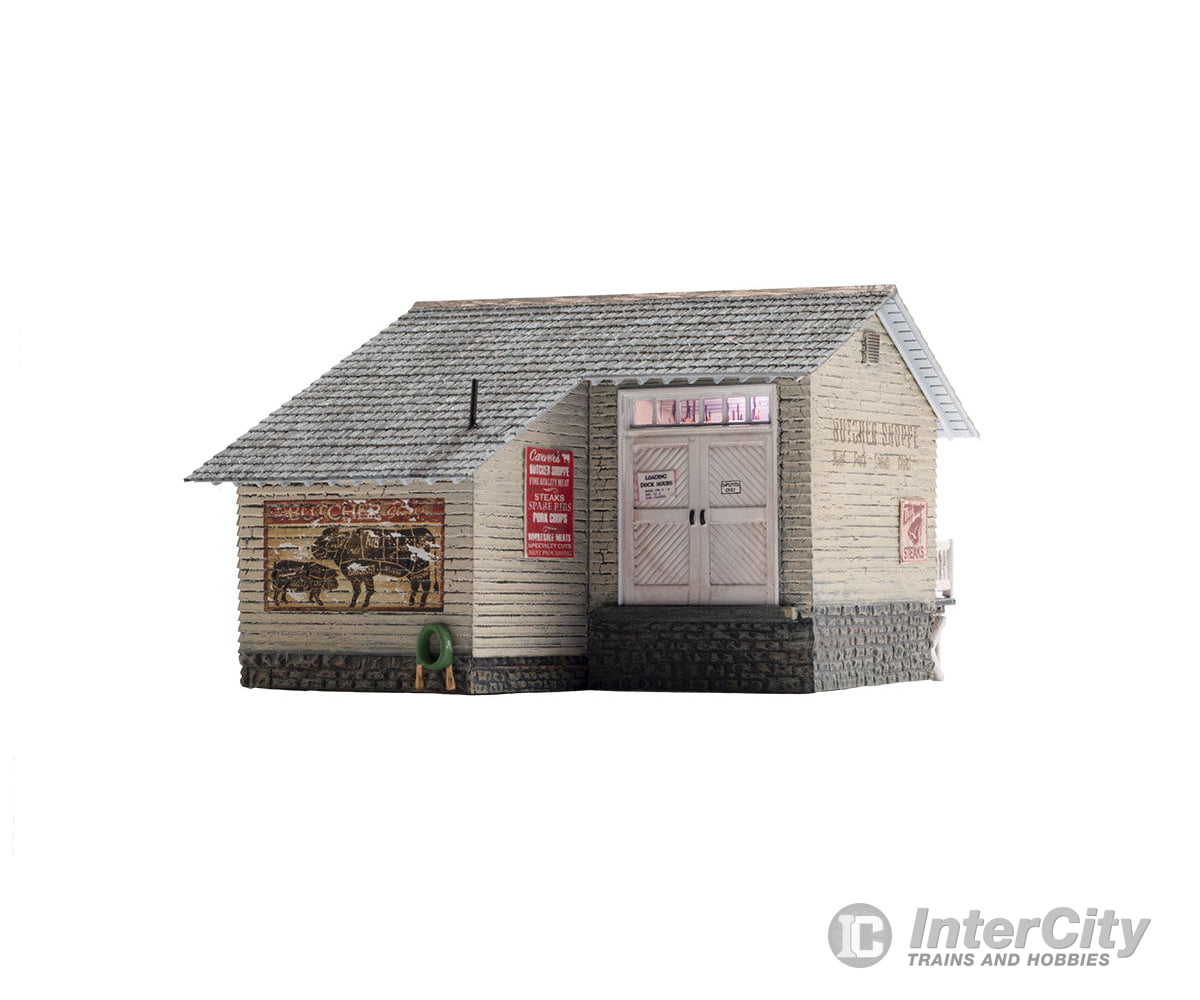 Design Preservation Models 5872 Carver’s Butcher Shoppe O Scale Structures