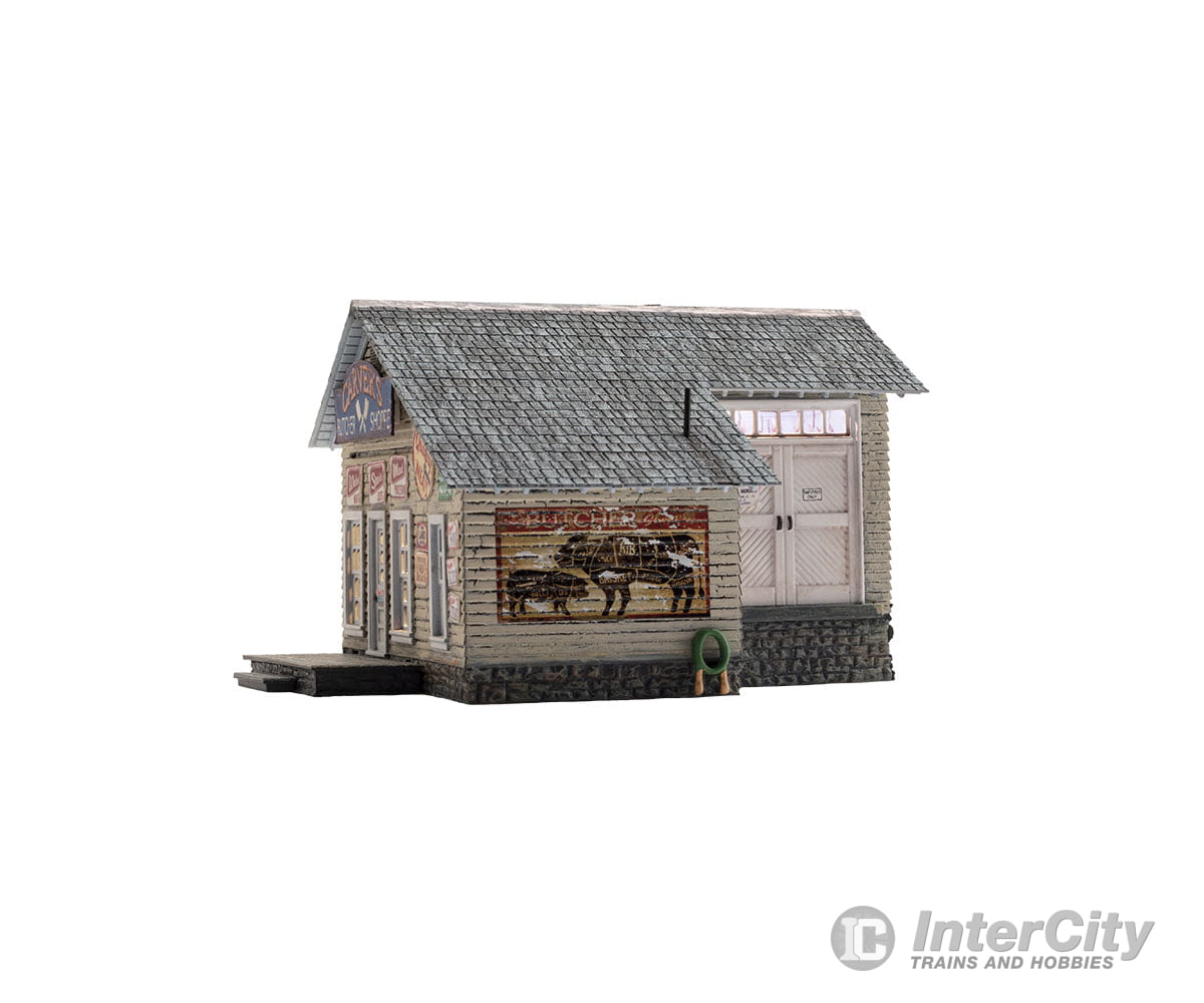 Design Preservation Models 5872 Carver’s Butcher Shoppe O Scale Structures