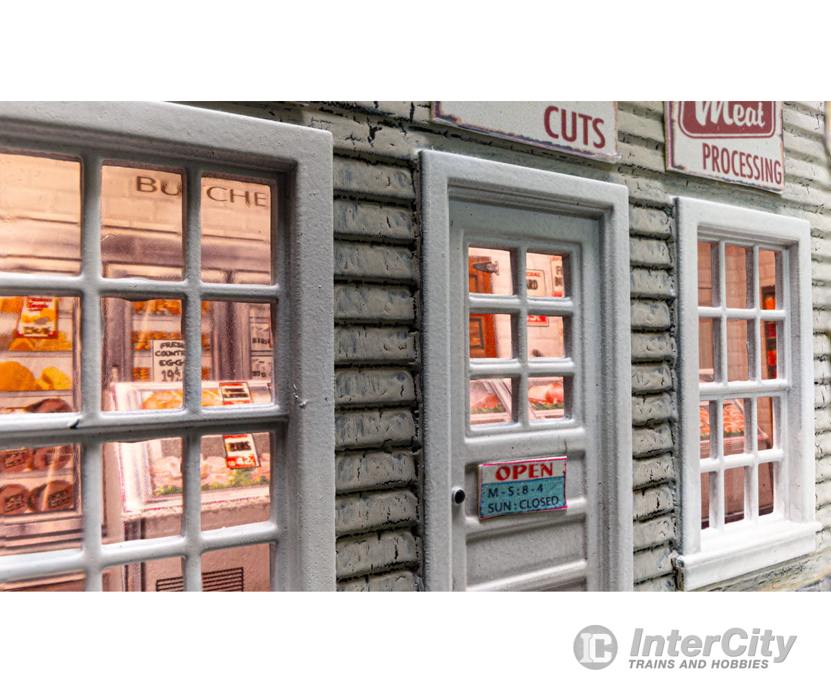 Design Preservation Models 5872 Carver’s Butcher Shoppe O Scale Structures
