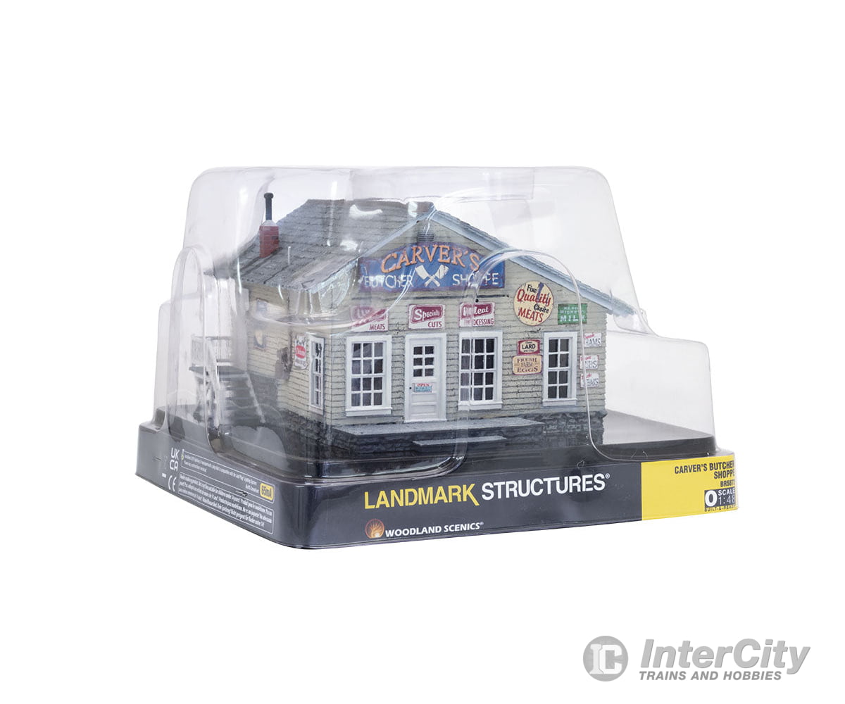 Design Preservation Models 5872 Carver’s Butcher Shoppe O Scale Structures