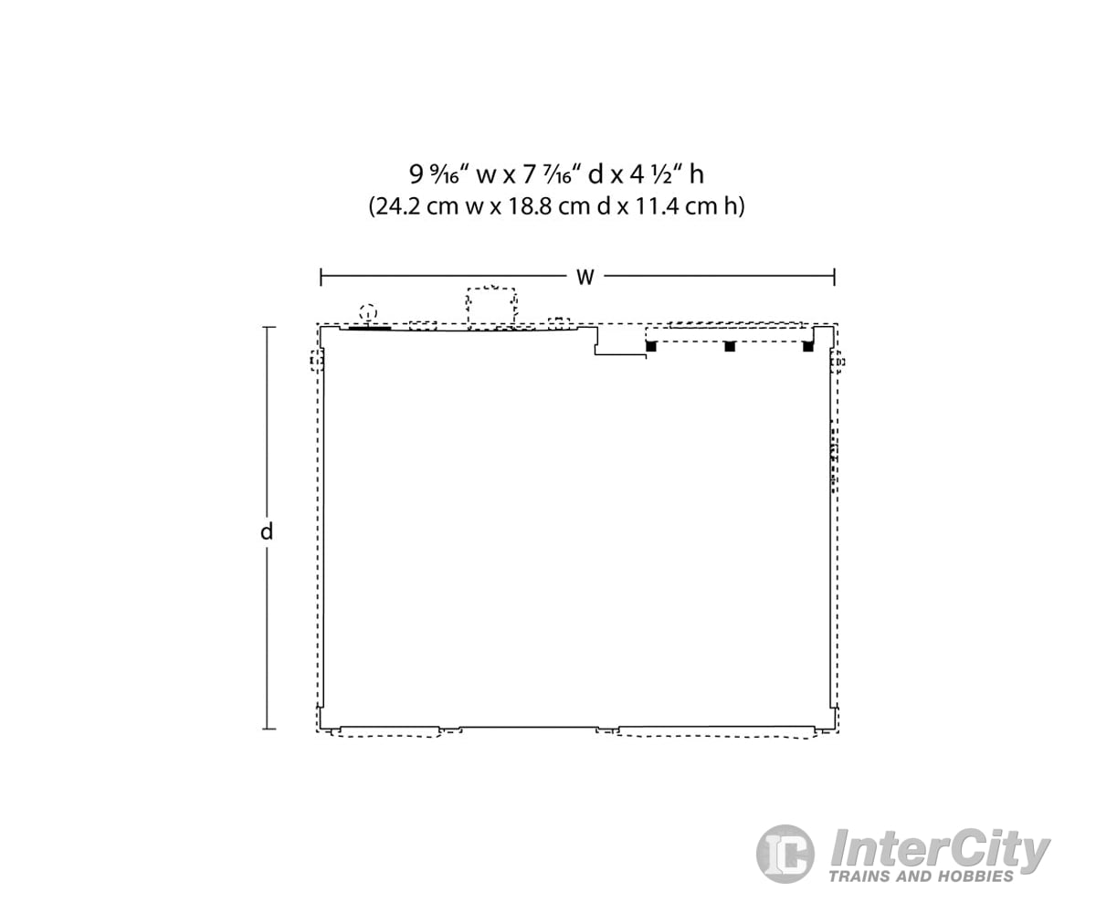 Design Preservation Models 5873 Smith Brothers Tv & Appliance O Scale Structures