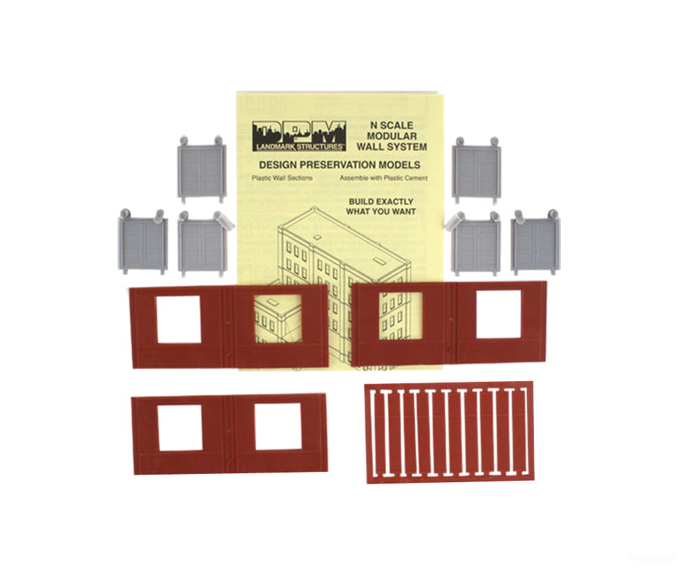 Design Preservation Models 60105 Dock Level Freight Doors N Scale Structures
