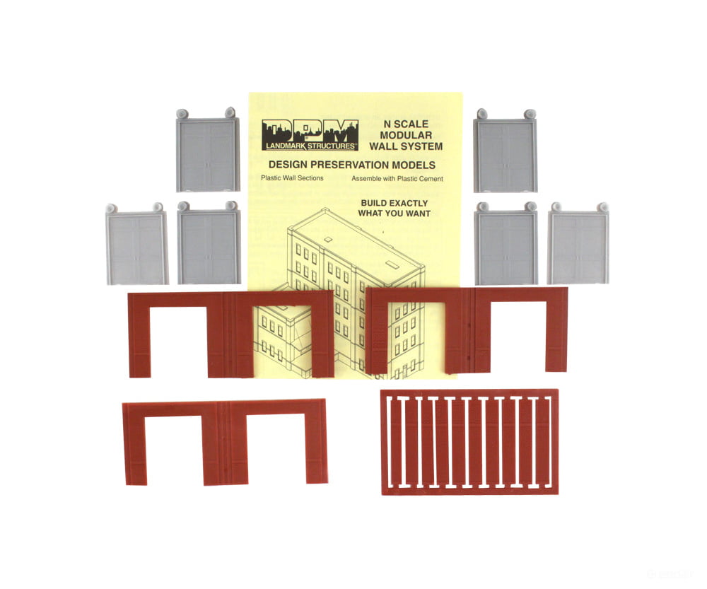 Design Preservation Models 60106 Street Level Freight Doors N Scale Structures