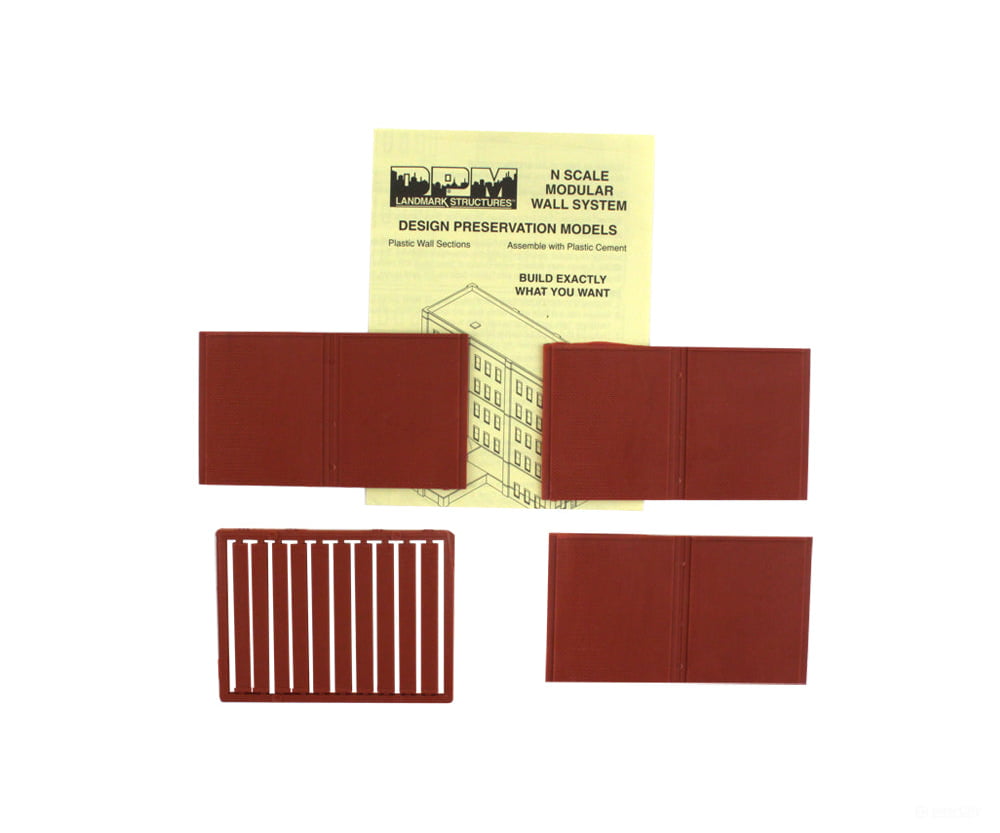 Design Preservation Models 60121 2Nd Story Blank Wall N Scale Structures