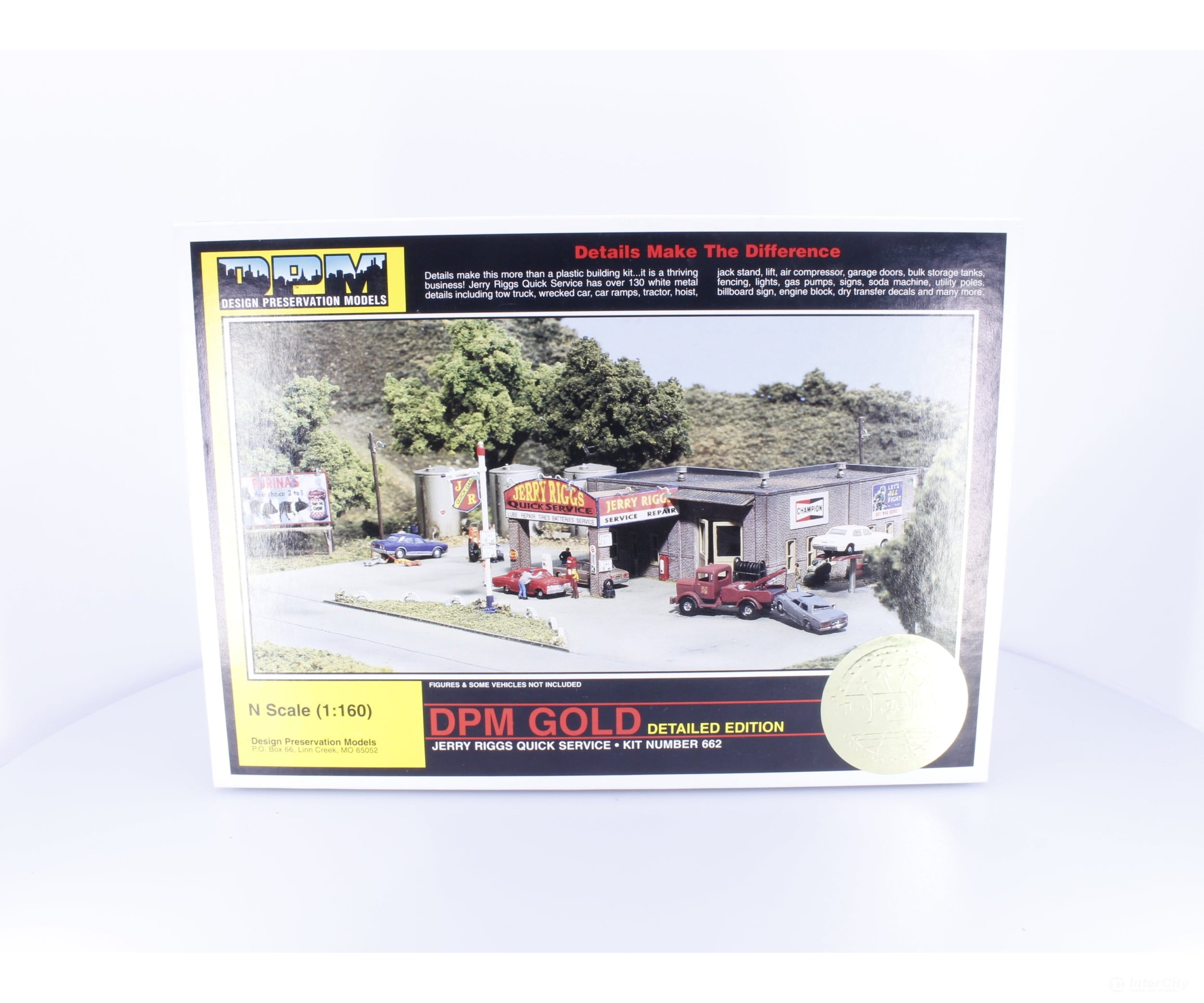 Design Preservation Models 662 N Jerry Riggs Quick Service - Structures