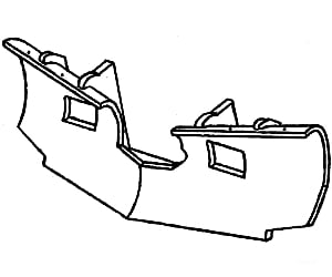Details West HO 233 Snow Plows - Southern Pacific CSX Transportation Canadian Pacific & Norfolk Southern Detailing Parts