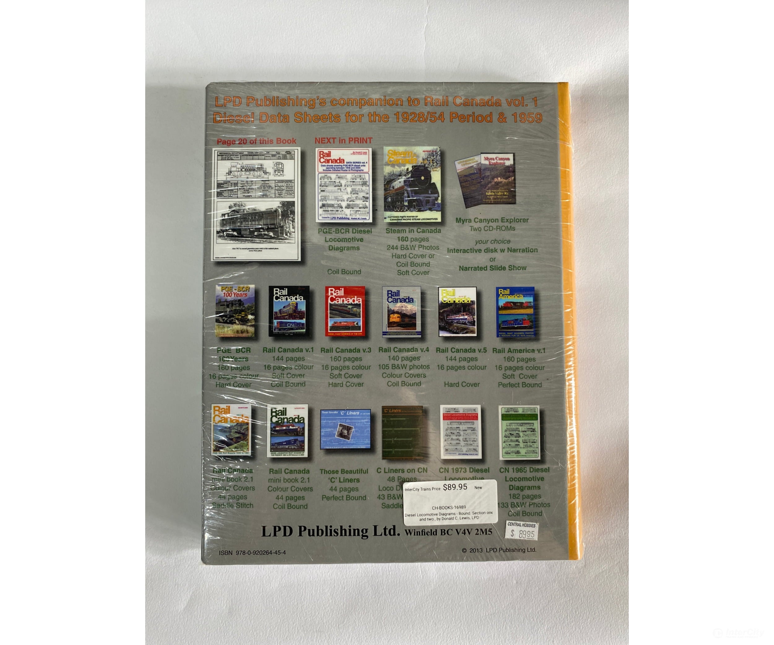 Diesel Locomotive Diagrams - Bound. Section One And Two. By Donald C. Lewis Lpd Books