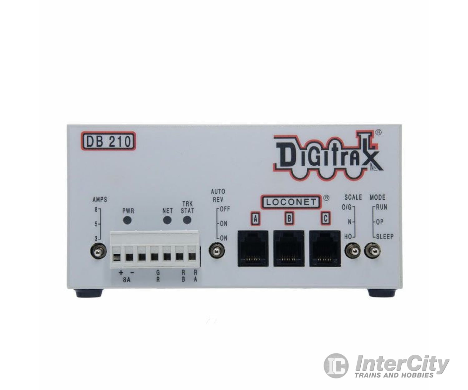 Digitrax DB210 DB210 Single Auto-Reversing DCC Booster -- 3-, 5- & 8-Amp - Default Title (IC-245-DB210)