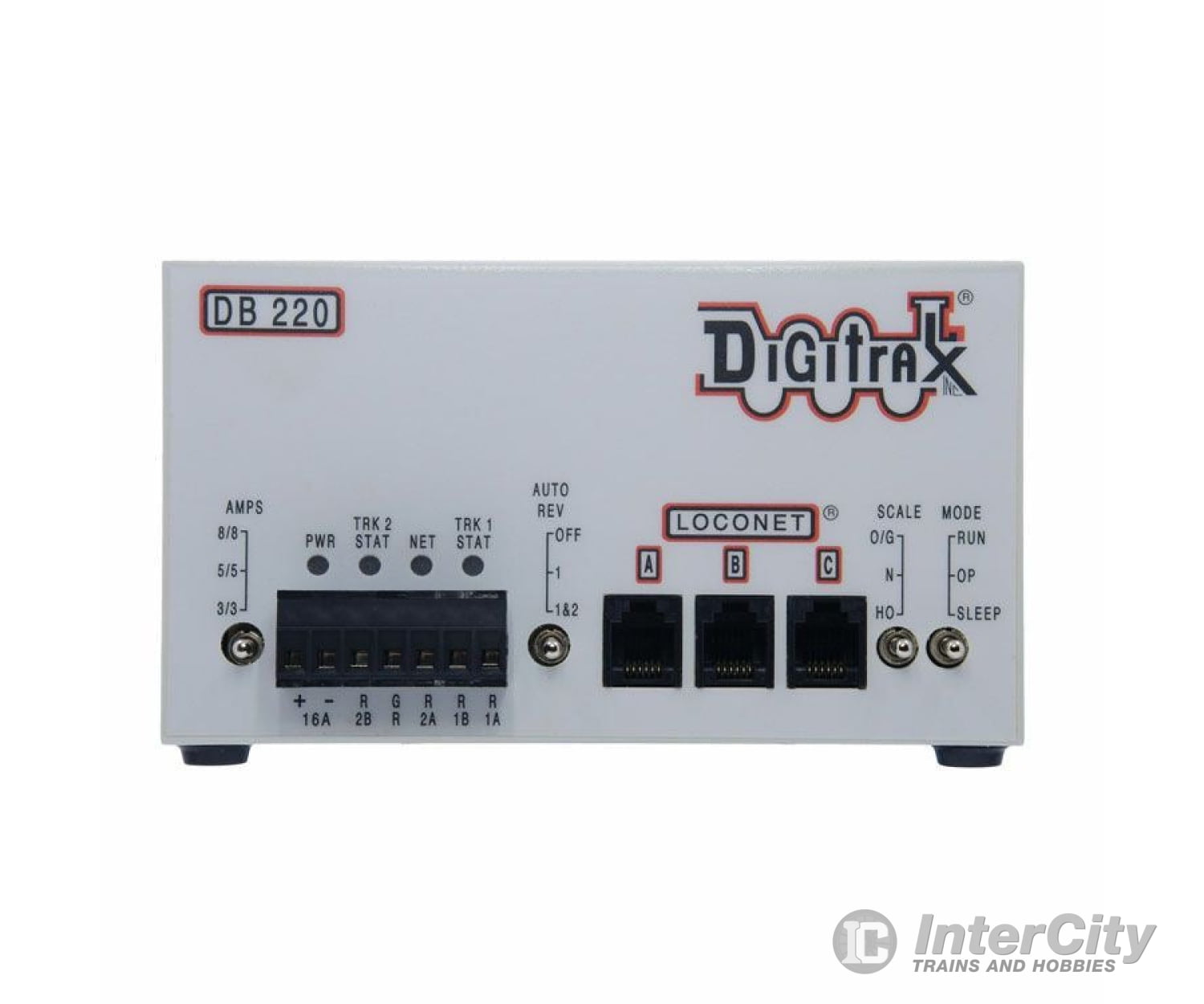 Digitrax DB220 DB220 Dual 3/5/8 Amp AutoReversing DCC Booster - Default Title (CH-245-DB220)