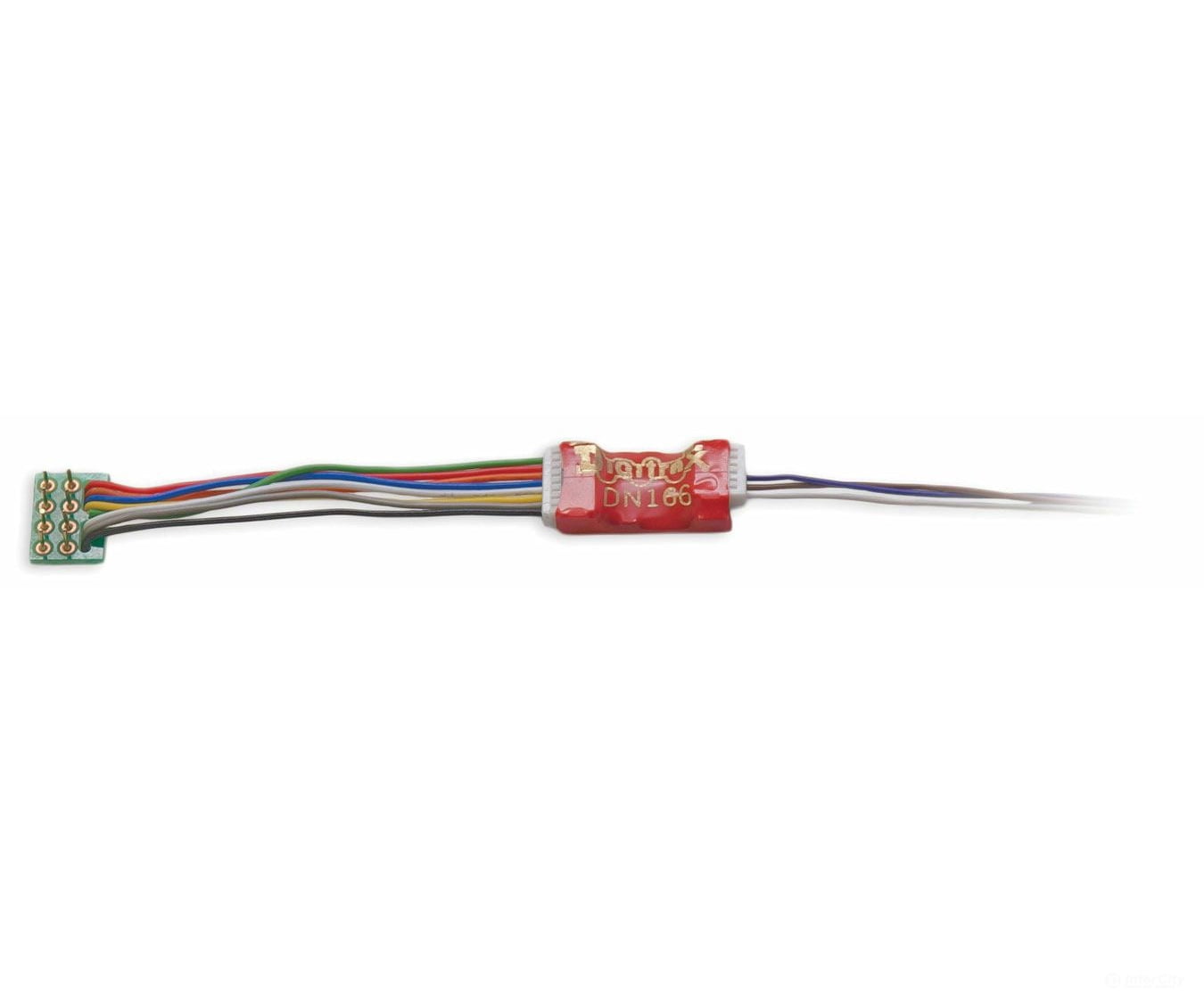 Digitrax DN166PS DN166PS Series 6 Control Decoder for N & HO -- 8-Pin Plug .87 x .4 x .2" 22.16 x 10.28 x 5.1mm - Default Title (CH-245-DN166PS)