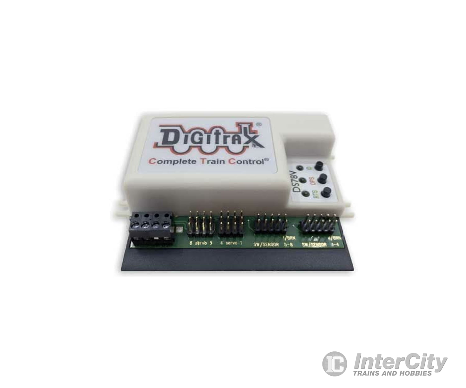 Digitrax DS78V DS78V Eight Servo LocoNet Stationary and Accessory Decoder -- For DCC Servo Control - Default Title (CH-245-DS78V)