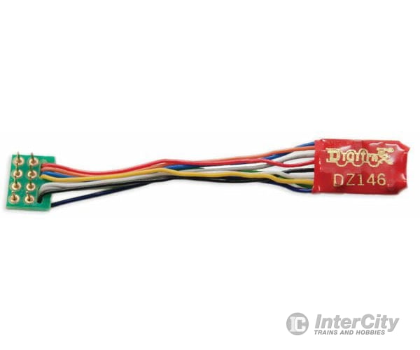 Digitrax DZ146PS DZ146PS Series 6 Control Decoder for Z, N & HO -- Medium 8-Pin Plug, 1" Harness .55 x .4 x .148" 14 x 10.23 x 3.77mm - Default Title (CH-245-DZ146PS)