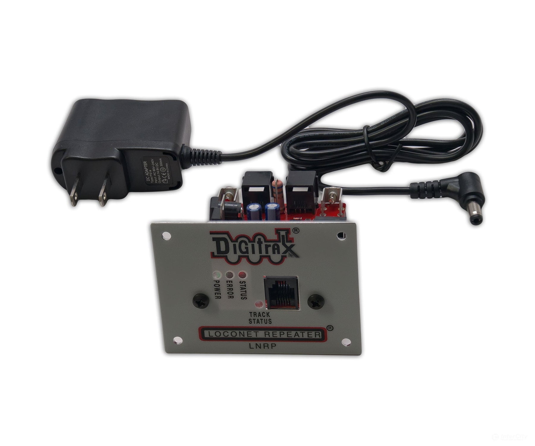 Digitrax LNRPXTRA LocoNet Repeater w/PS14 Power Supply - DCC Accessories