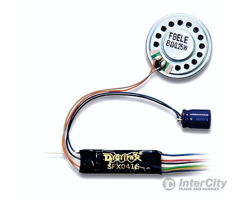 Digitrax N SFX0416 Sound-Only Decoder -- 4-Function, Wired, 31 x 10.8 x 5.3mm - Default Title (CH-245-SFX0416)