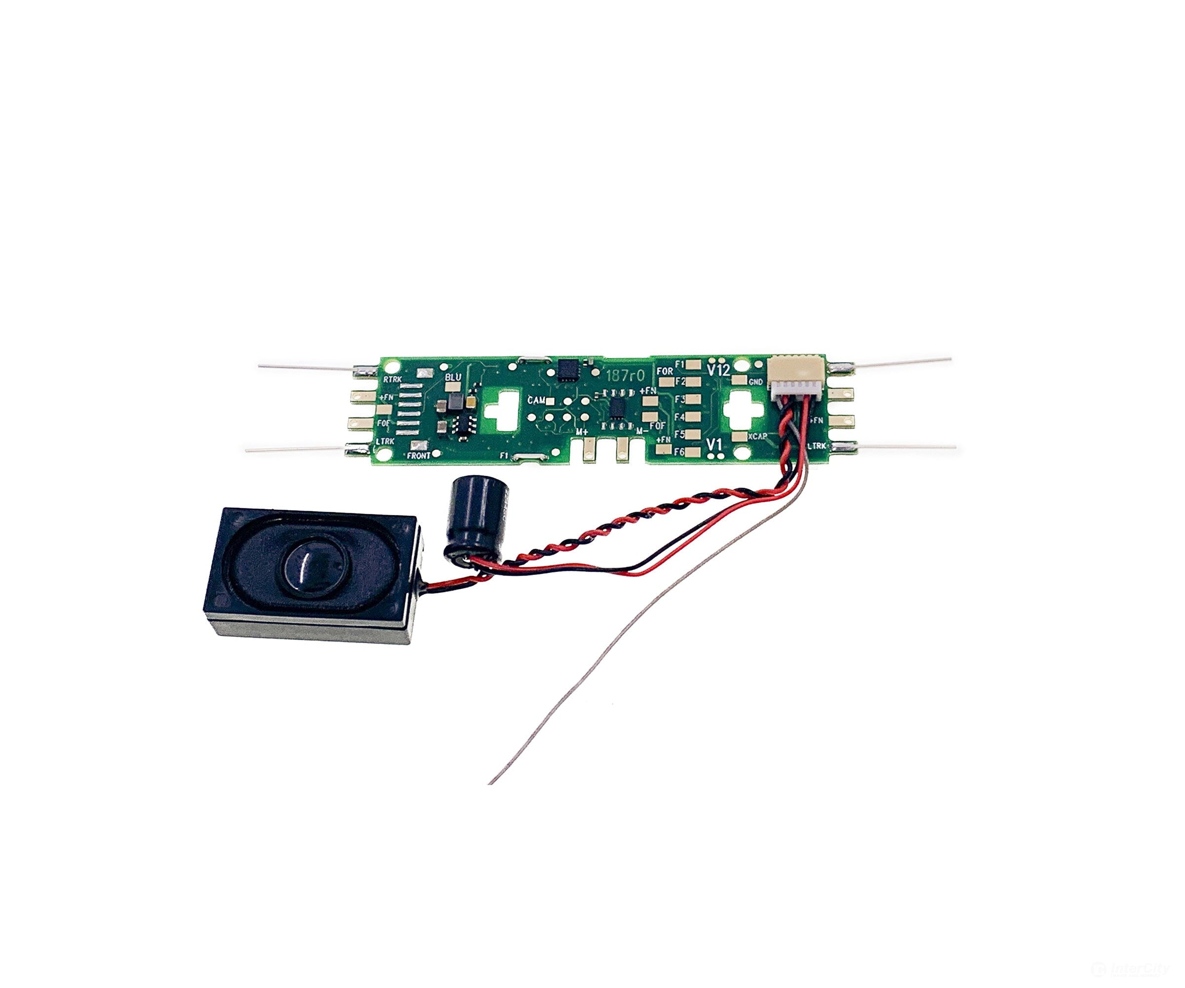 Digitrax SDXH187A0 HO Sound Decoder 16 bit Board Replacement for Atlas HO (1 amp) (8 func) - Decoders