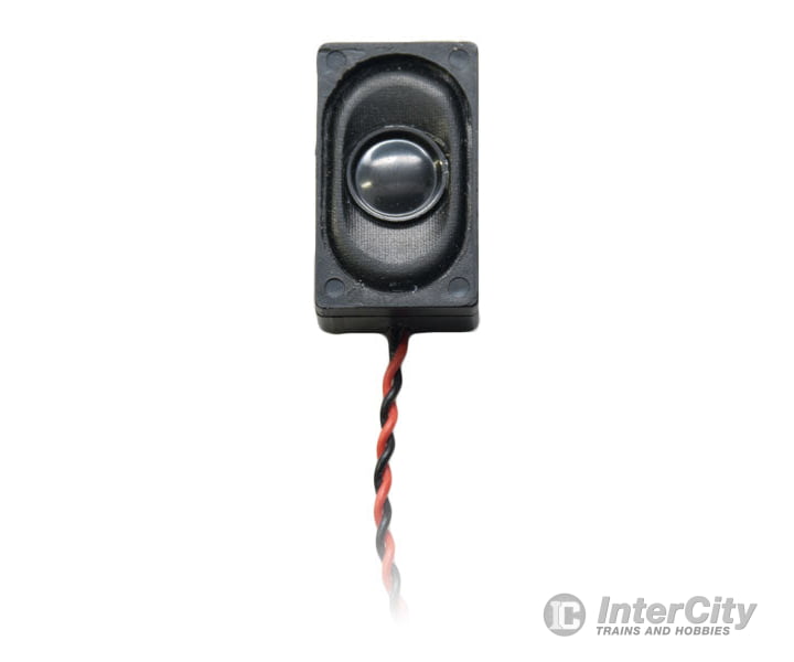 Digitrax Sp26158B Speaker W/Ported Enclosure & Wires -- Rectangular 26.5 X 15.5 9Mm 8-Ohm Dcc