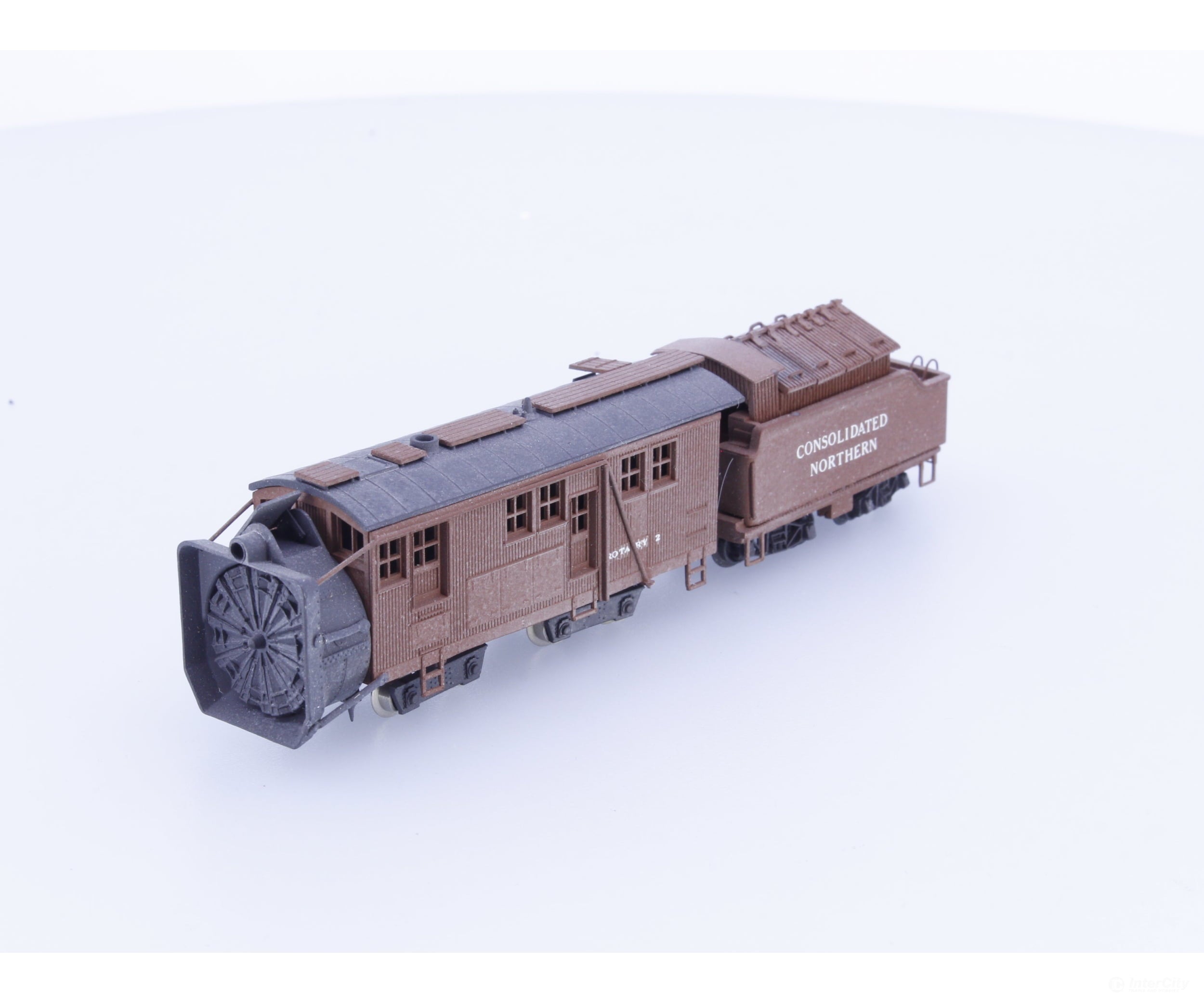DIMI Trains 1100 N Rotary Snowplow and Tender ’Leslie’ Consolidated Northern 2 - Freight Cars