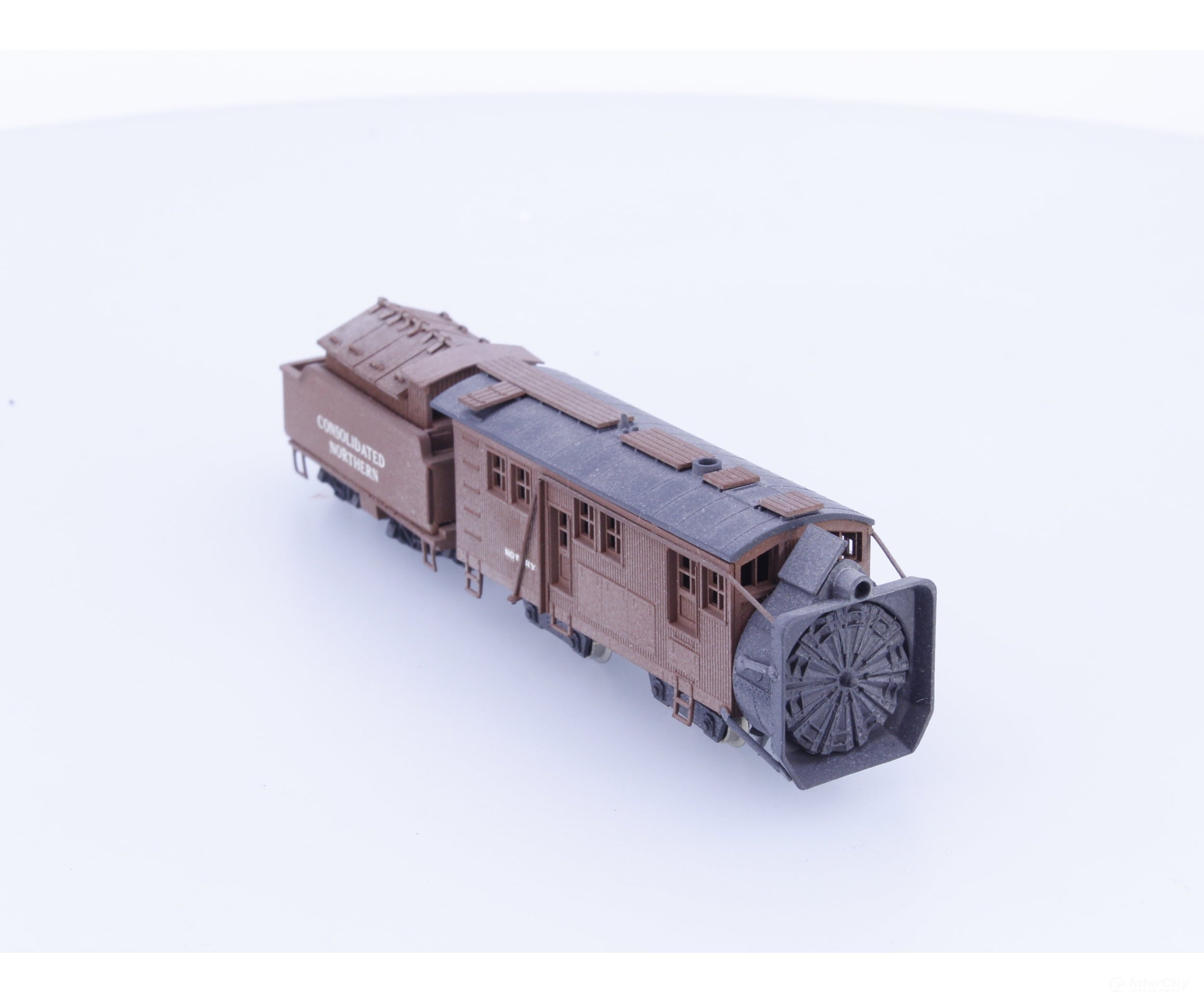 DIMI Trains 1100 N Rotary Snowplow and Tender ’Leslie’ Consolidated Northern 2 - Freight Cars