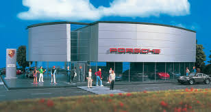 Vollmer 5606 HO Porsche Center Dealership Brand New in Package