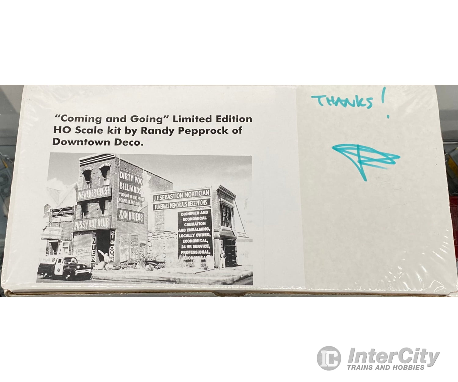 Downtown Deco. CAG HO Coming and Going Limited Edition by Randy Pepprock Structures