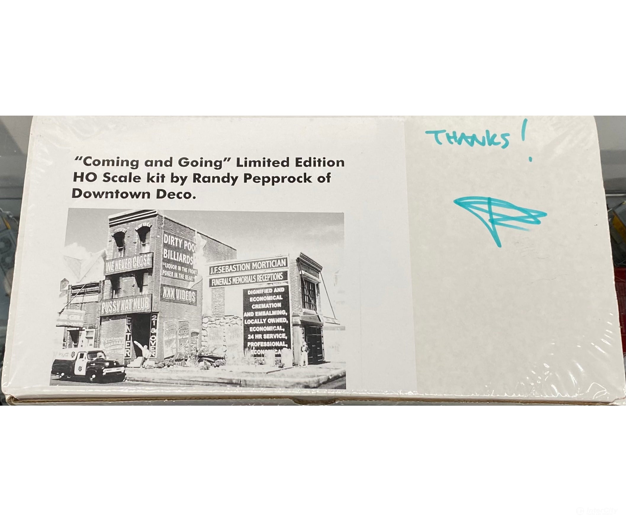 Downtown Deco. CAG HO Coming and Going Limited Edition by Randy Pepprock Structures